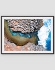 Angel Billabong - Nusa Penida - Art Print - Traditional Frame - Black - Landscape