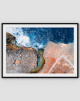 Angel Billabong - Nusa Penida ii - Art Print - Traditional Frame - Black - Landscape