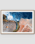 Angel Billabong - Nusa Penida ii - Art Print - Traditional Frame - Raw Oak - Landscape