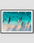 Gili T Island - Art Print - Traditional Frame - Black - Landscape