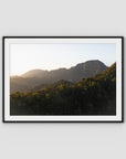 Jungle Morning Light - Bali - Art Print - Traditional Frame - Black - Landscape