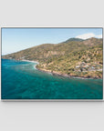 Amed - Art Print - Float Frame Canvas - White - Landscape