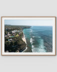 Resort Views - Uluwatu - Art Print - Traditional Frame - Raw Oak - Landscape