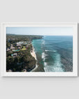 Resort Views - Uluwatu - Art Print - Traditional Frame - White - Landscape
