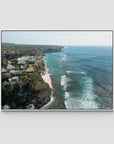 Resort Views - Uluwatu - Art Print - Float Frame Canvas - White - Landscape