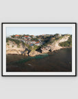 Uluwatu Cave - Art Print - Traditional Frame - Black - Landscape