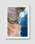 Angel Billabong - Nusa Penida ii - Art Print - Traditional Frame - White - Portrait
