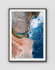 Angel Billabong - Nusa Penida ii - Art Print - Traditional Frame - Black - Portrait