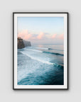 Uluwatu Sunsets - Art Print - Traditional Frame - Black - Portrait