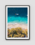 Gili T Tropical - Art Print - Traditional Frame - Black - Portrait