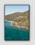 Amed - Art Print - Float Frame Canvas - Black - Portrait