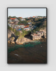 Uluwatu Cave - Art Print - Float Frame Canvas - Black - Portrait
