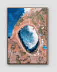 Broken Beach ii - Nusa Penida - Art Print - Float Frame Canvas - Raw Oak - Portrait