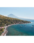 Amed & Mount Agung - Art Print