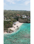 Padang Padang Beach Panorama - Art Print