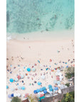 Padang Padang Beach Top Down - Art Print