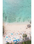 Padang Padang Beach Top Down ii - Art Print