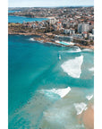 Bondi Beach High Aerial - Sydney - Art Print Tidaltones