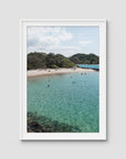Torakina Hideaway - Brunswick Heads - Fine Art Print - Traditional Frame - White - Portrait
