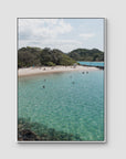 Torakina Hideaway - Brunswick Heads - Fine Art Print - Float Frame Canvas - White - Portrait