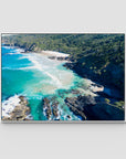 Whites Beach - Byron Bay - Art Print - Float Frame Canvas - White - Landscape