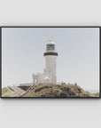 Byron Bay Lighthouse - Art Print - Float Frame Canvas - Black - Landscape