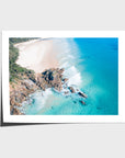 The Pass From Above - Byron Bay - Art Print - Fine Art Paper - Unframed Print - Landscape