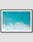 Tallows Blues - Byron Bay - Art Print - Traditional Frame - Black - Landscape