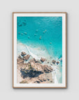 The Pass, Surfers & Kayaks - Byron Bay - Art Print Tidaltones