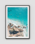 The Pass, Surfers & Kayaks - Byron Bay - Art Print Tidaltones