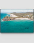 Rolling South - Cabarita - Fine Art Print - Float Frame Canvas - White - Landscape