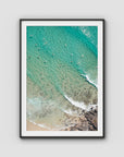 Cabarita Top Down - Fine Art Print - Traditional Frame - Black - Portrait