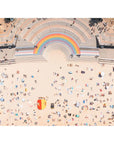 Coogee Beach Aerial – Top Down Ocean Print - Tidaltones