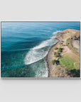 Headland Track - Crescent Head ii - Art Print - Float Frame Canvas - White - Landscape
