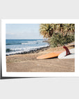 Single Fin Love - Crescent Head - Art Print - Fine Art Paper - Unframed Print - Landscape