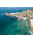 Crescent Head Swell Lines ii - Art Print