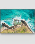 Champagne Pools - Fraser Island - Art Print - Float Frame Canvas - White - Landscape