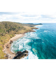North Fraser Island Aerial - Art Print