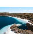 Lake McKenzie Aerial iii - Fraser Island - Art Print
