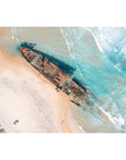 Maheno Shipwreck - Fraser Island - Art Print