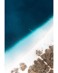 Lake McKenzie Top Down - Fraser Island - Art Print
