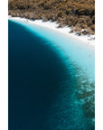 Lake McKenzie Aerial - Fraser Island - Art Print
