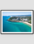 Burleigh Aerial - Gold Coast - Art Print Tidaltones