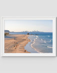 Elephant Rock Lookout - Currumbin - Gold Coast - Art Print - Traditional Frame - White - Landscape