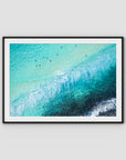 Burleigh White Wash - Gold Coast - Art Print Tidaltones