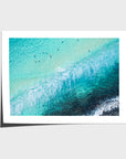 Burleigh White Wash - Gold Coast - Art Print - Fine Art Paper - Unframed Print - Landscape