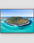 Burleigh Headland Panorama - Gold Coast - Art Print Tidaltones