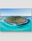 Burleigh Headland Panorama - Gold Coast - Art Print Tidaltones