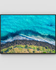 Burleigh Headland Aerial - Gold Coast - Art Print Tidaltones