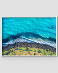 Burleigh Headland Aerial - Gold Coast - Art Print Tidaltones